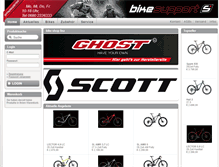 Tablet Screenshot of bikesupport.at
